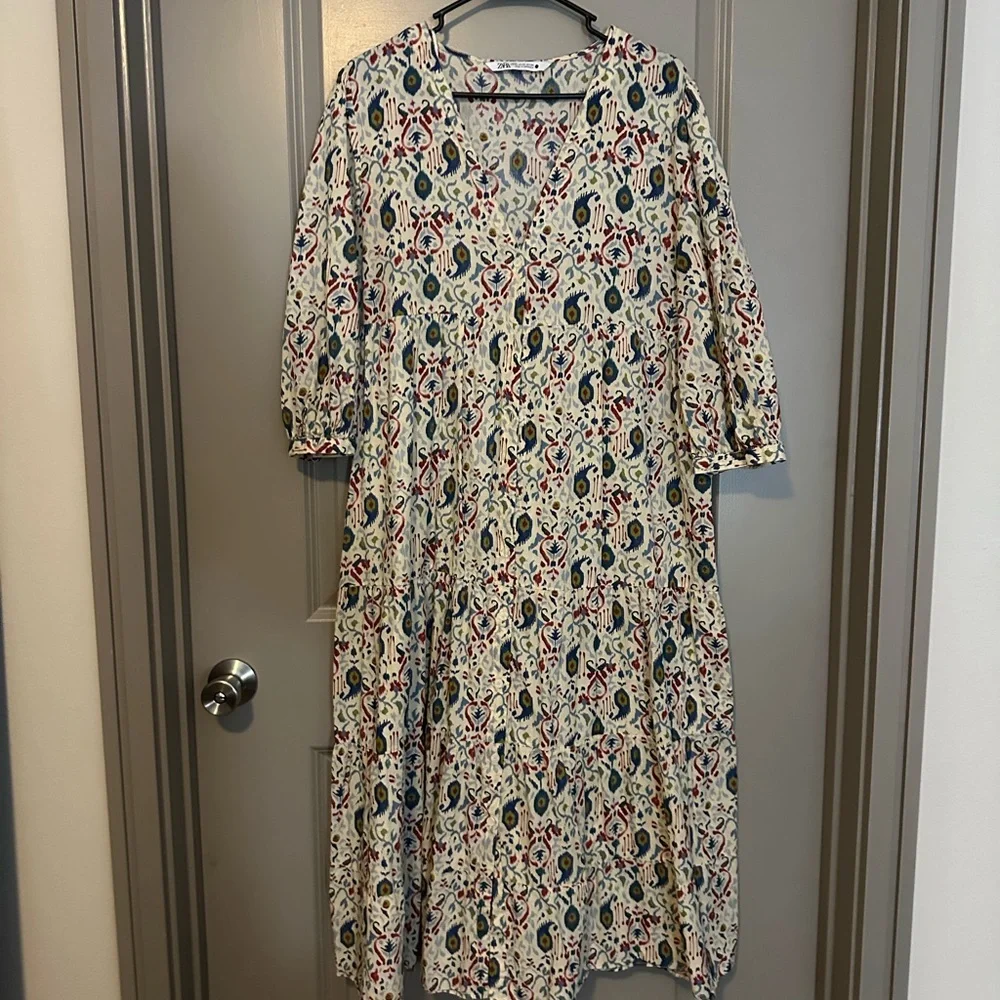 •Zara Boho Dress• - Picture 3 of 4